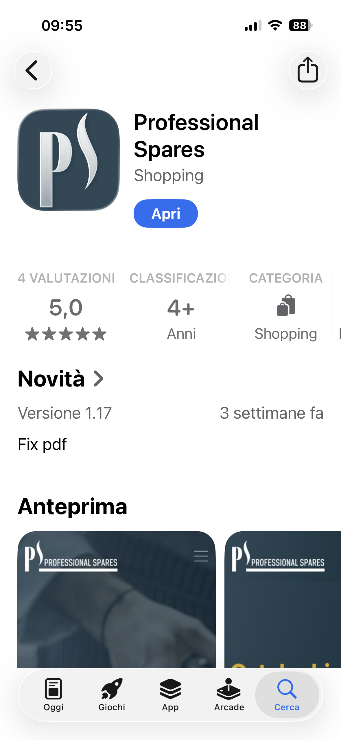 iPhone screen